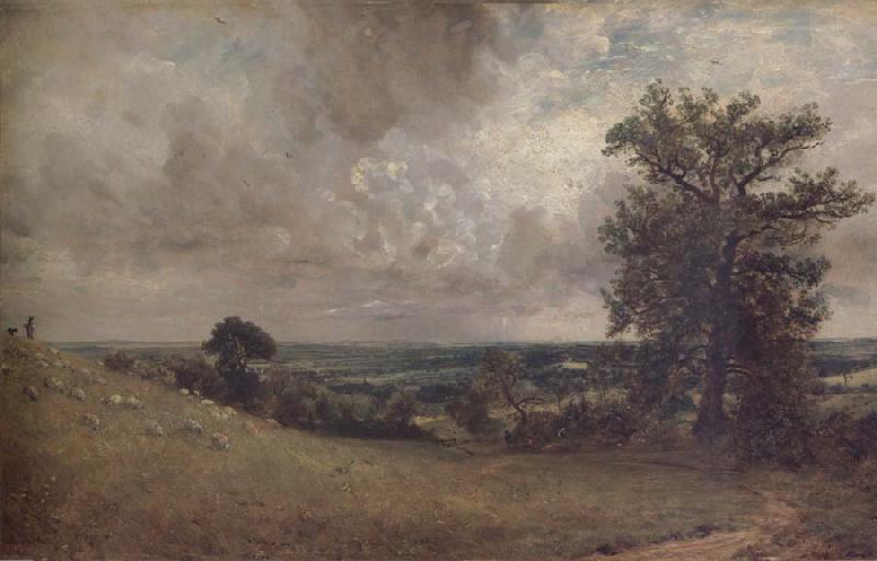 John Constable West End Field,Hampstead,noon oil painting picture